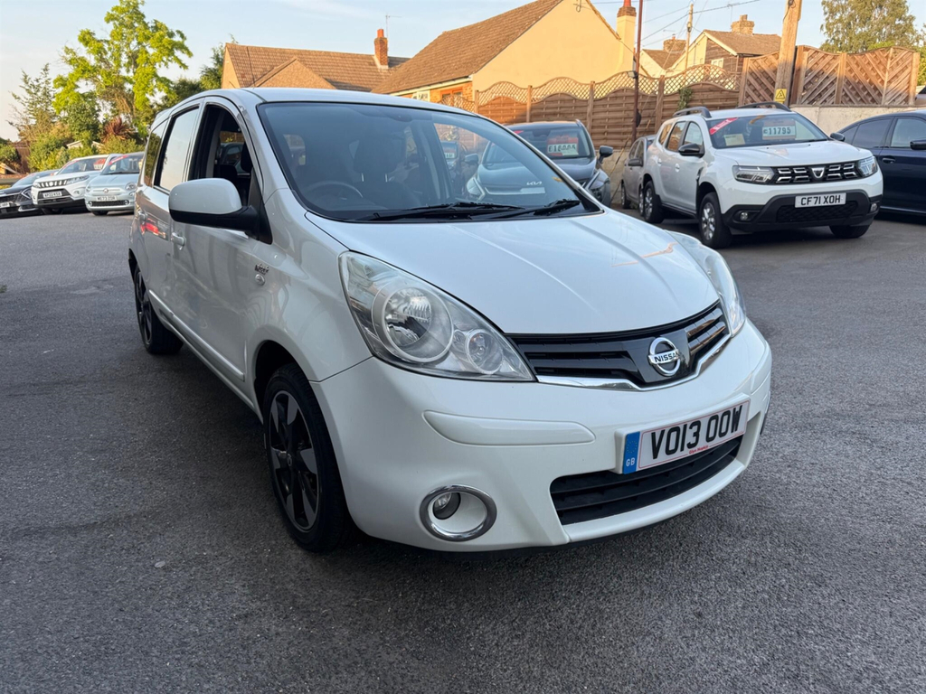 Nissan Note 1.6 16V N-tec Euro 5 White #3