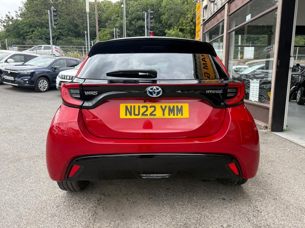 Toyota Yaris 1.5 Vvt-h Dynamic E-cvt Euro 6 Ss NU22YMM Red #5