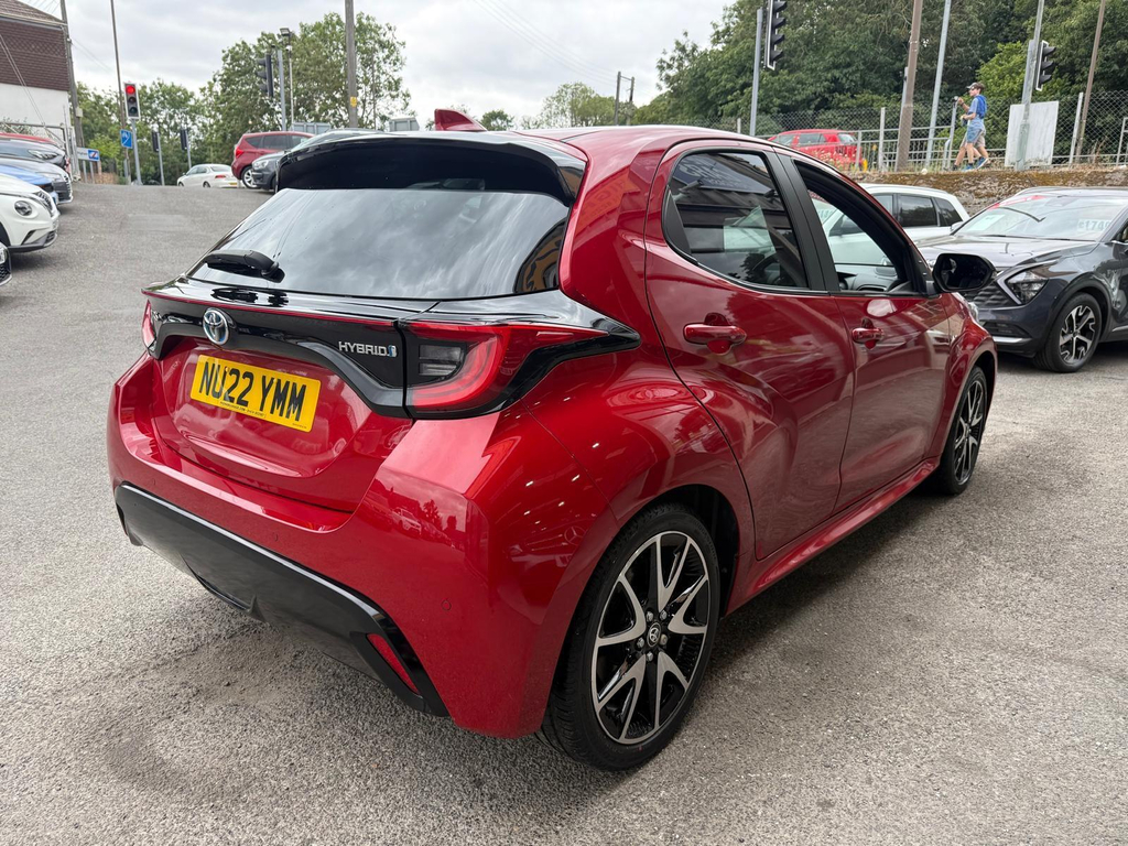 Toyota Yaris 1.5 Vvt-h Dynamic E-cvt Euro 6 Ss NU22YMM Red #6