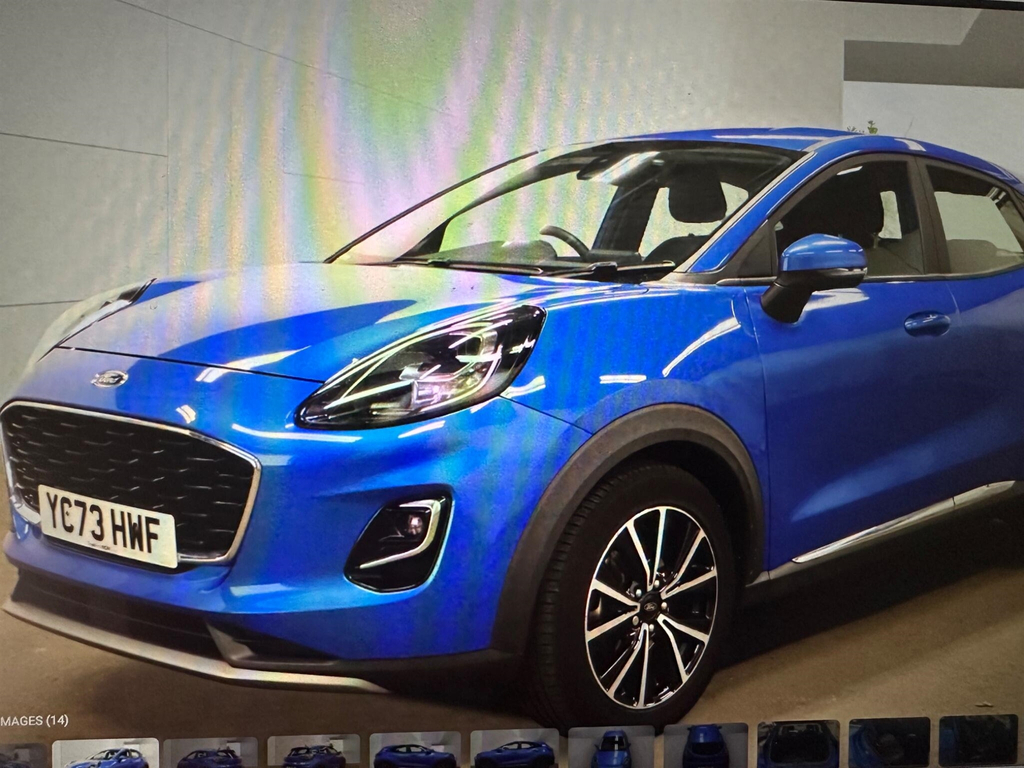 Ford Puma 1.0T Ecoboost Mhev Titanium Euro 6 Ss Blue