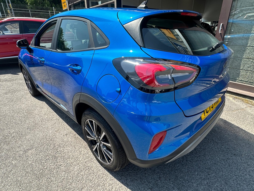 Ford Puma 1.0T Ecoboost Mhev Titanium Euro 6 Ss YC73HWF Blue #5