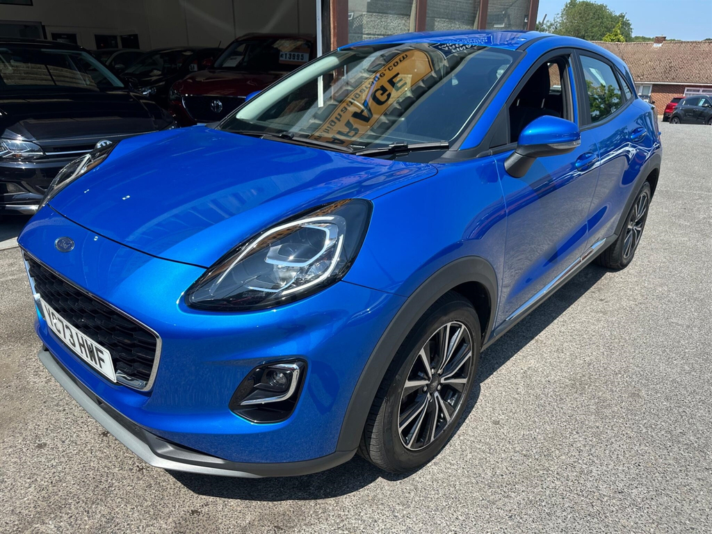 Ford Puma 1.0T Ecoboost Mhev Titanium Euro 6 Ss YC73HWF Blue #3