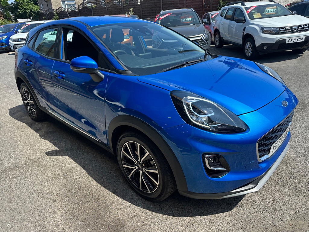Ford Puma 1.0T Ecoboost Mhev Titanium Euro 6 Ss YC73HWF Blue