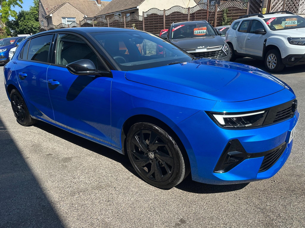 Vauxhall Astra 1.2 Turbo Gs Euro 6 Ss MJ24XNX Blue