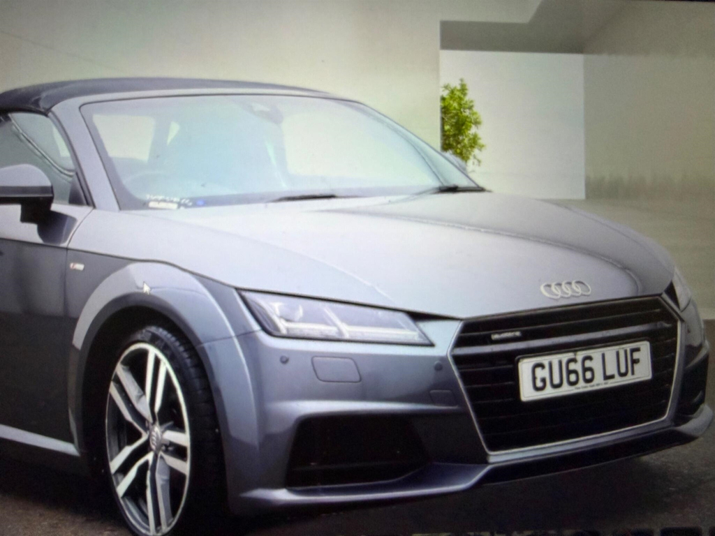 Audi TT 2.0 Tfsi S Line Roadster S Tronic Quattro Euro 6 Grey