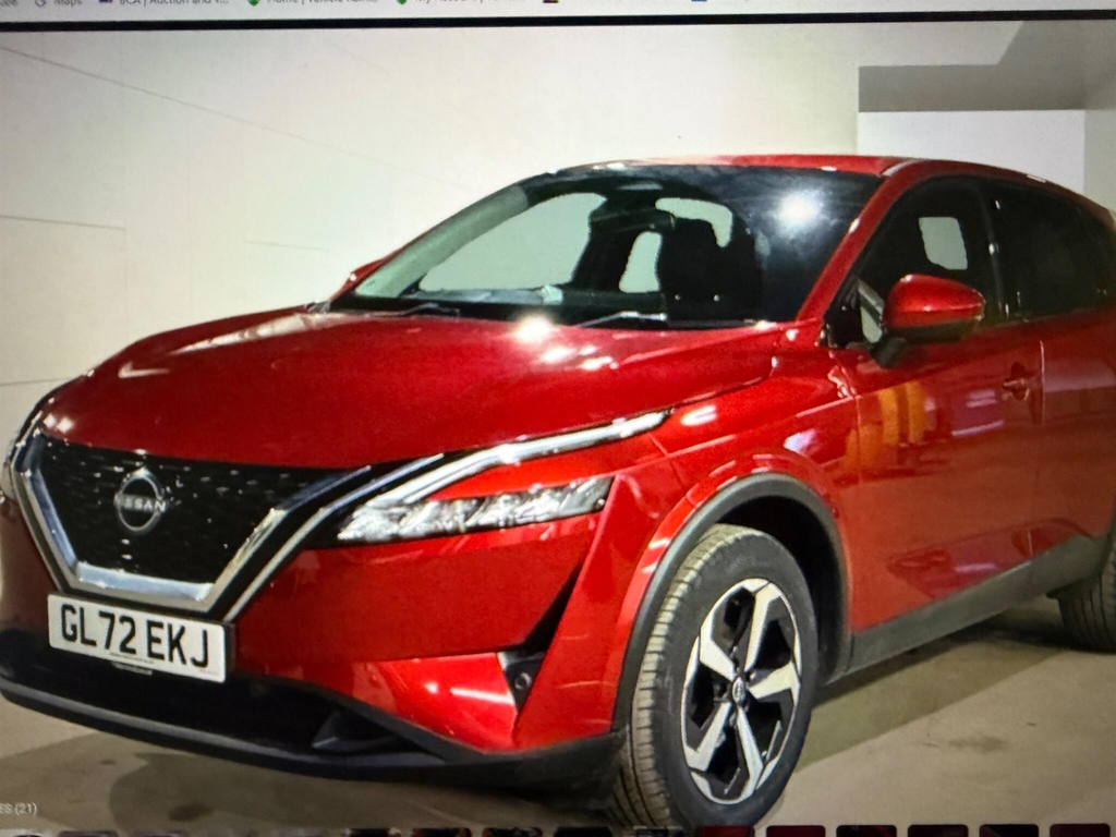Nissan Qashqai 1.3 Dig-t Mhev N-connecta Euro 6 Ss Red