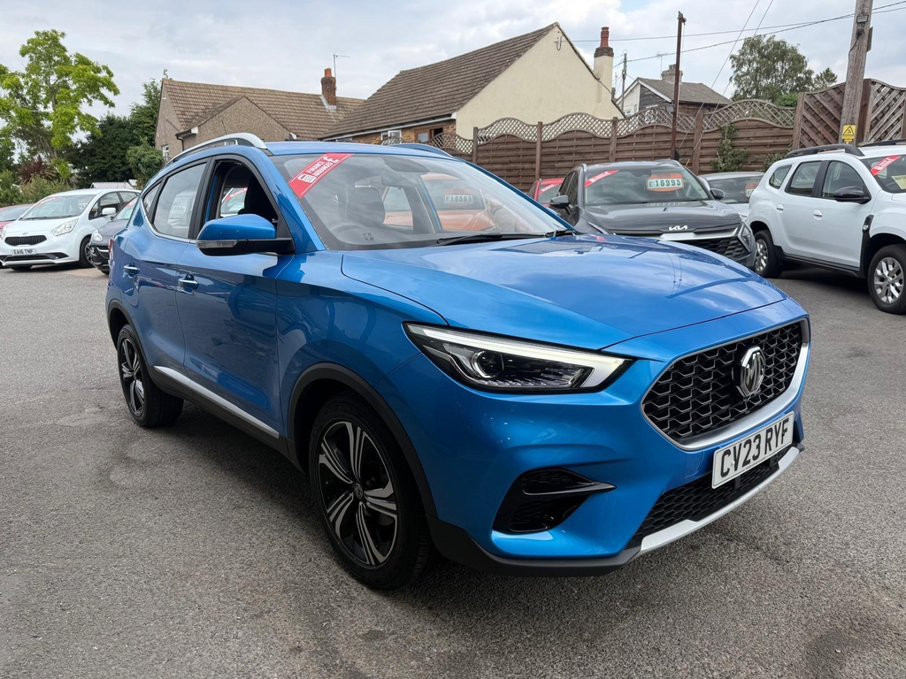 MG ZS Suv Blue