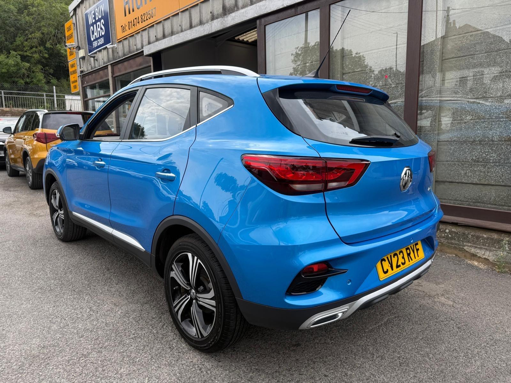 MG ZS Suv Blue #4