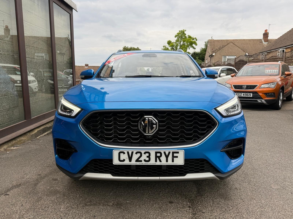 MG ZS Suv Blue #2