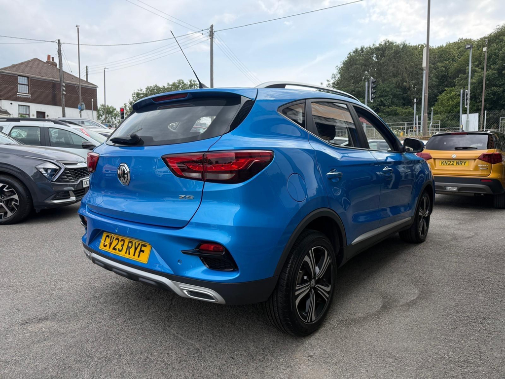 MG ZS Suv Blue #6