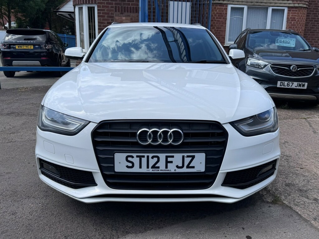 Audi A4 Avant 2.0 Tdi Black Edition ST12FJZ White #2