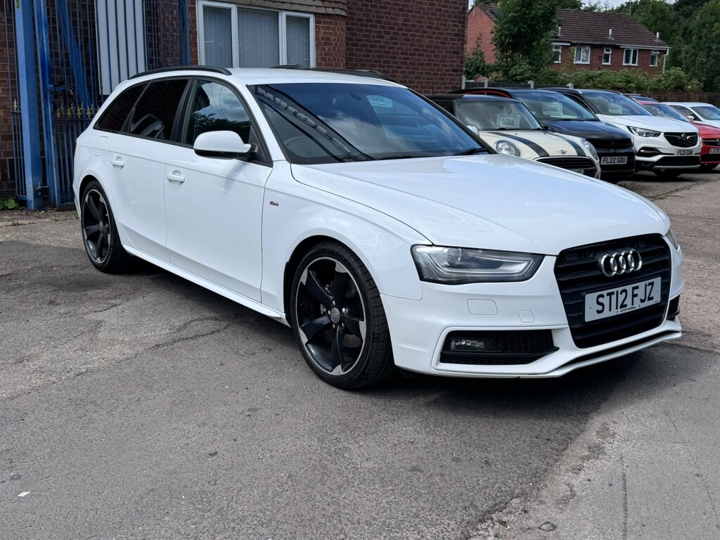 Audi A4 Avant 2.0 Tdi Black Edition White