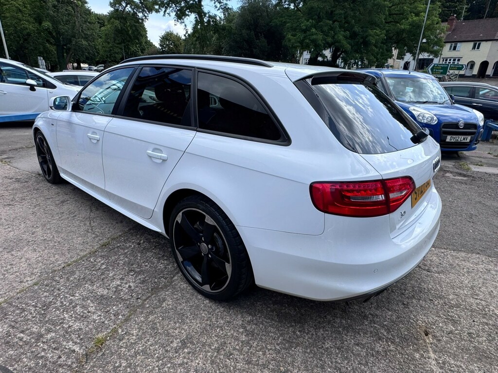 Audi A4 Avant 2.0 Tdi Black Edition ST12FJZ White #6