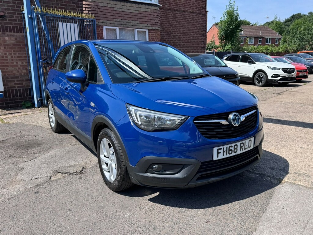 Vauxhall Crossland X 1.2 Se FH68RLO Blue #3