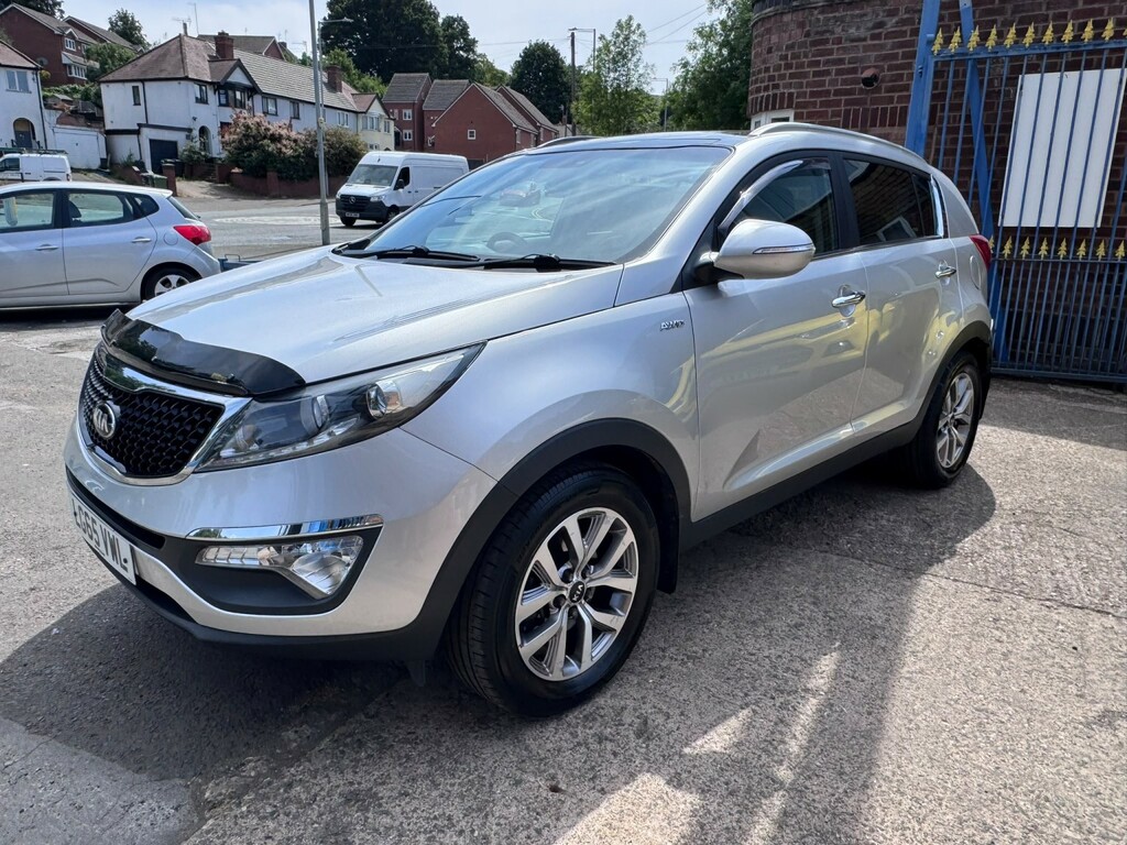 Kia Sportage 2.0 Crdi Kx-2 LG65VWL Silver #5