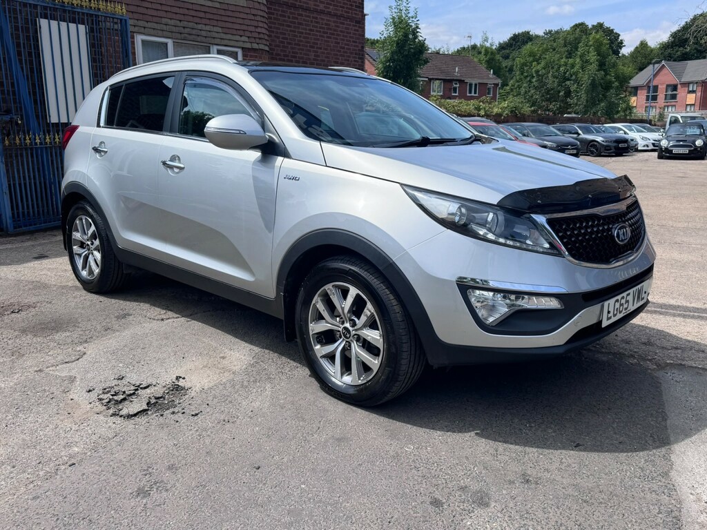 Kia Sportage 2.0 Crdi Kx-2 LG65VWL Silver #3