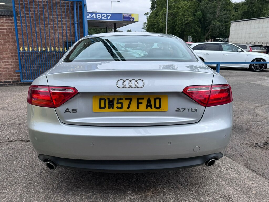 Audi A5 3.0 Tdi V6 Sport Coupe Quattro E Blue #9
