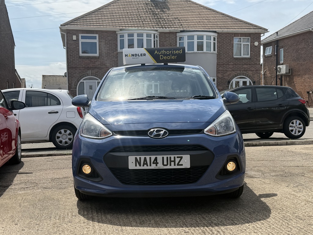 Hyundai I10 Petrol Blue #2