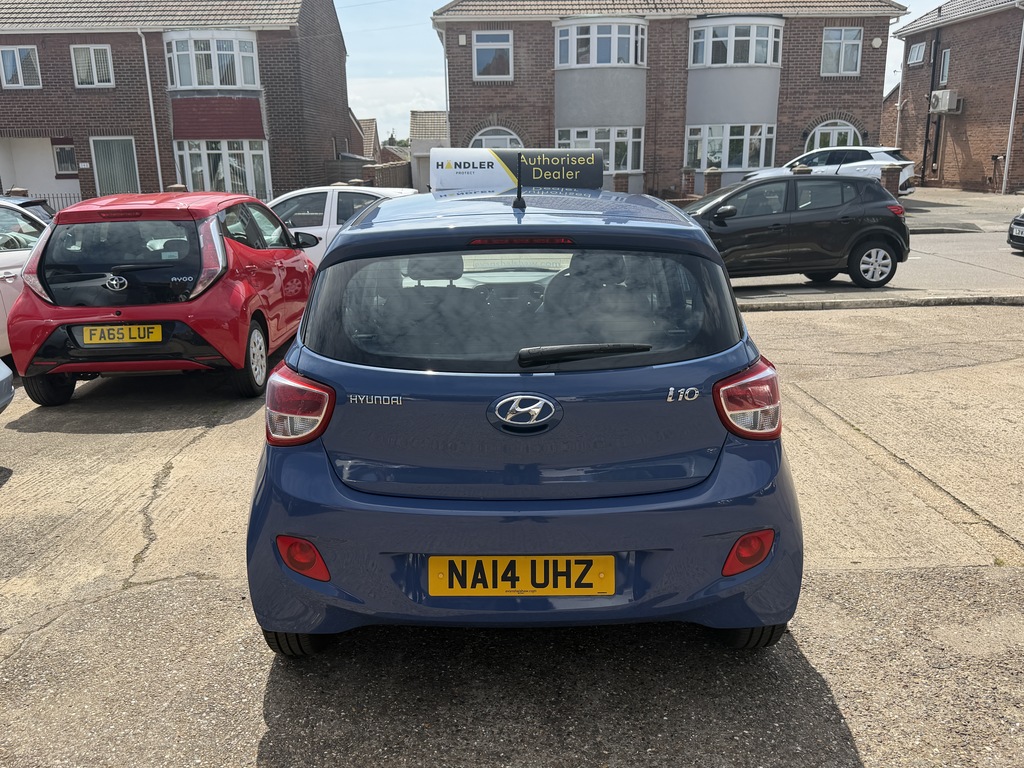 Hyundai I10 Petrol Blue #5