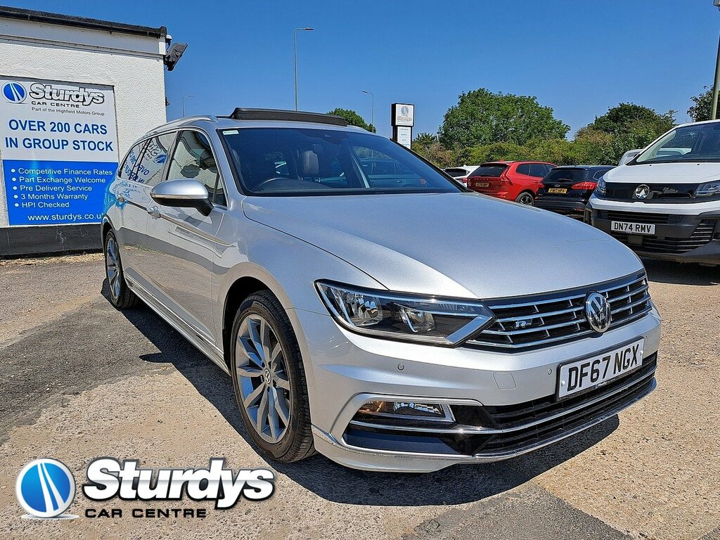 Volkswagen Passat Tdi R-line DF67NGX Silver