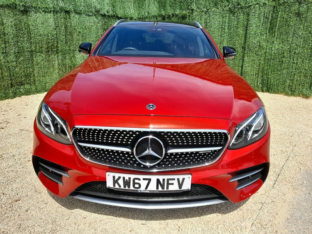 Mercedes-Benz E Class E43 V6 Amg KW67NFV Red #3