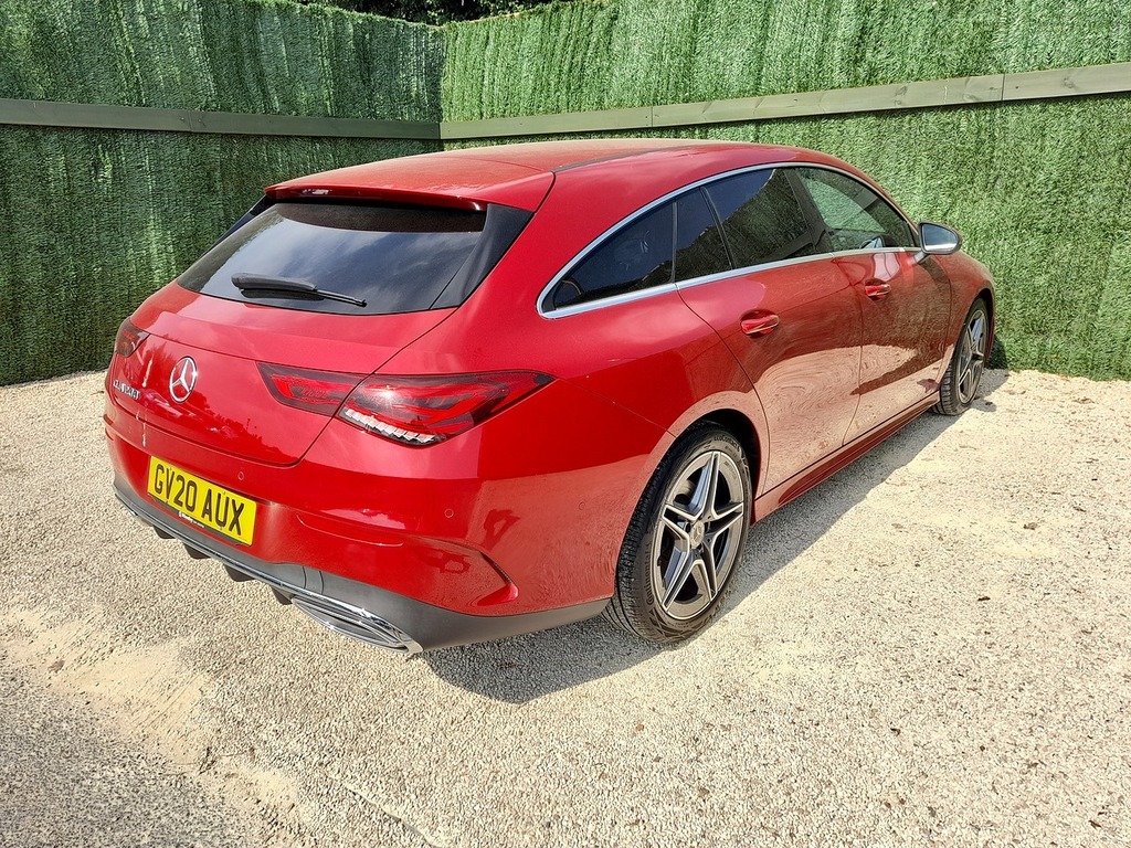 Mercedes-Benz CLA Class Cla200 Amg Line GV20AUX Red #5