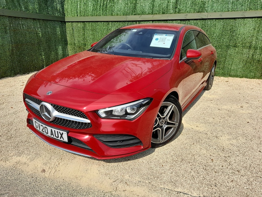 Mercedes-Benz CLA Class Cla200 Amg Line GV20AUX Red #4