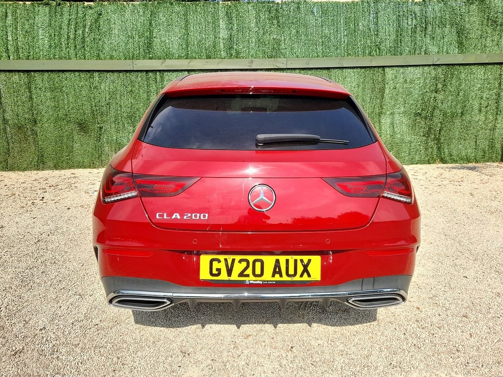 Mercedes-Benz CLA Class Cla200 Amg Line GV20AUX Red #6