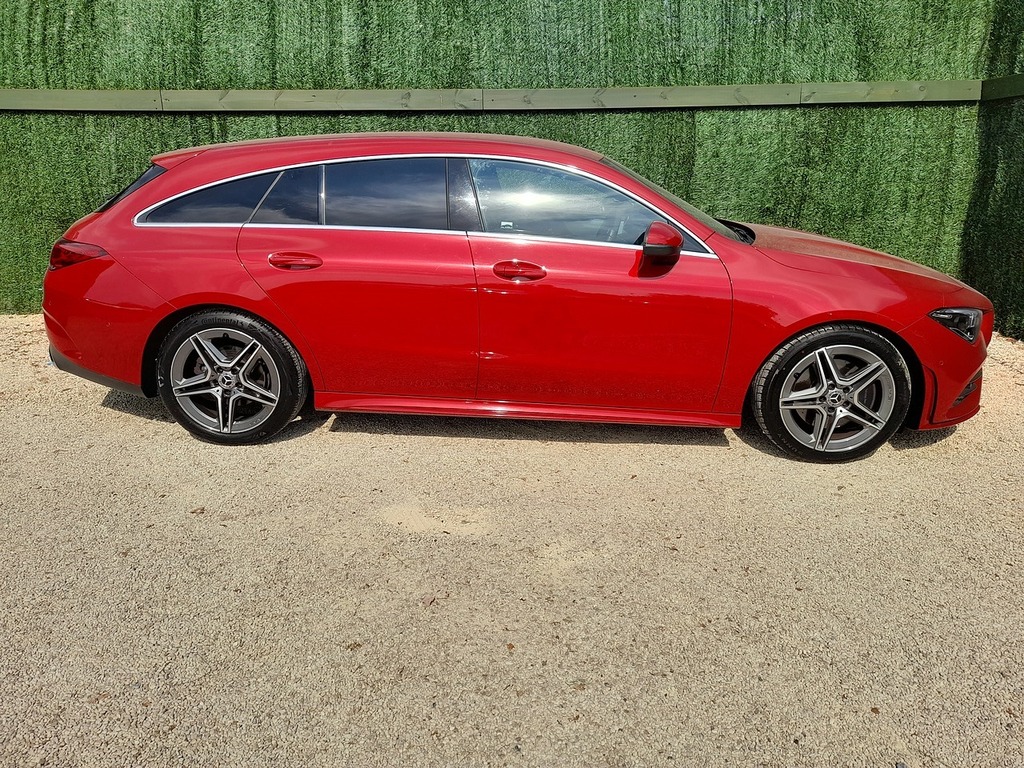 Mercedes-Benz CLA Class Cla200 Amg Line GV20AUX Red #2