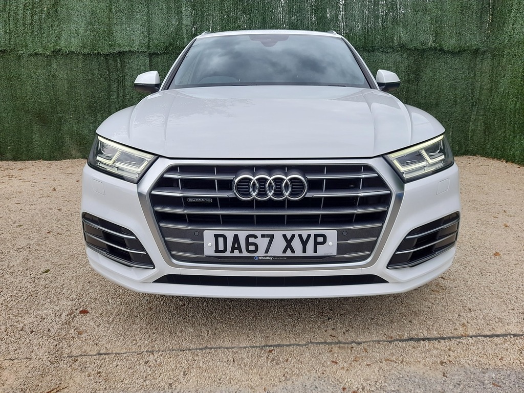 Audi Q5 Tfsi S Line DA67XYP White #3