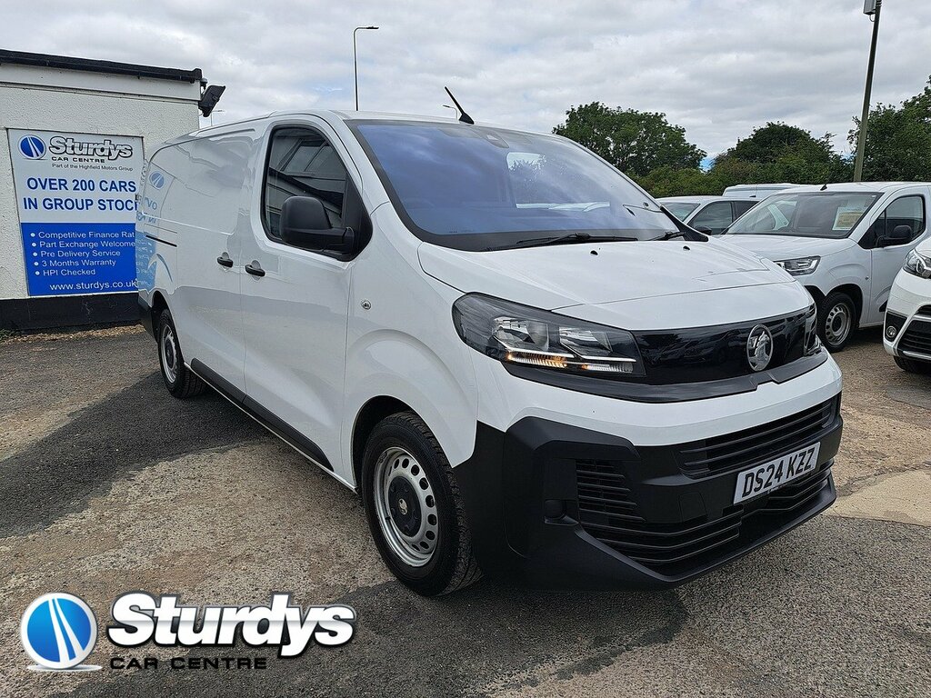 Vauxhall Vivaro Turbo D Prime White