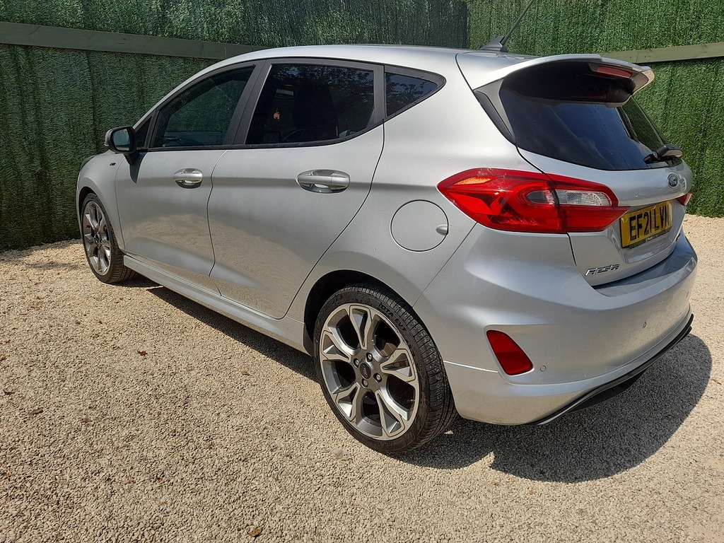 Ford Fiesta T Ecoboost Mhev St-line X Edition EF21LVM Silver #5