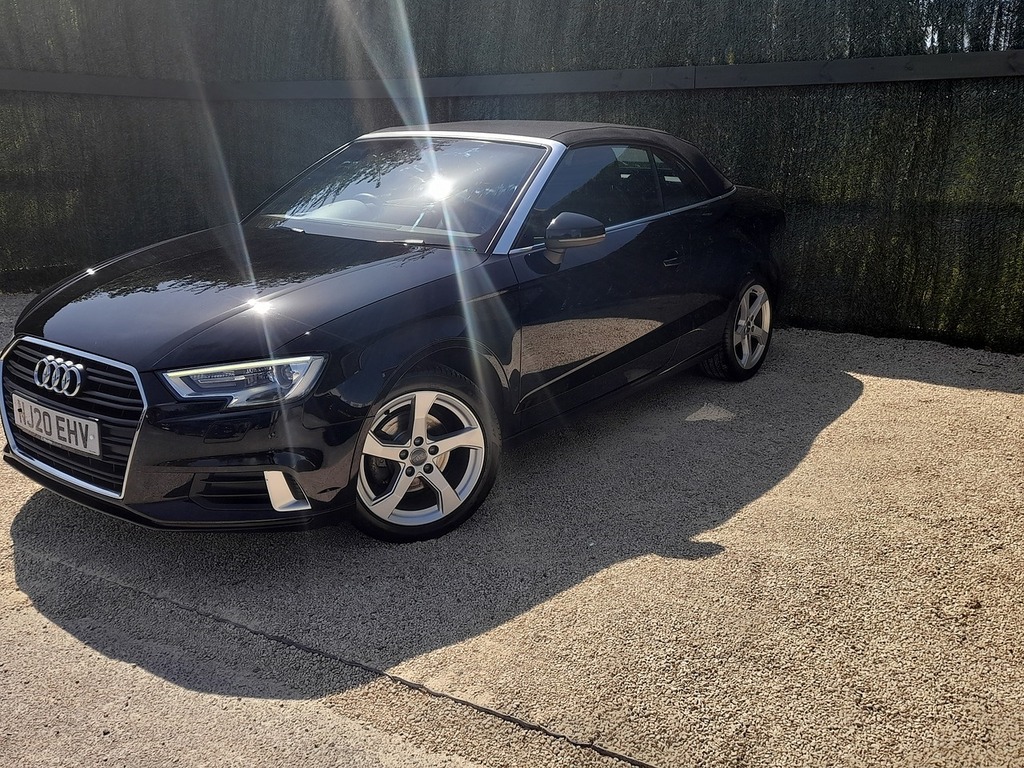 Audi A3 Cabriolet Tfsi Sport Black #4