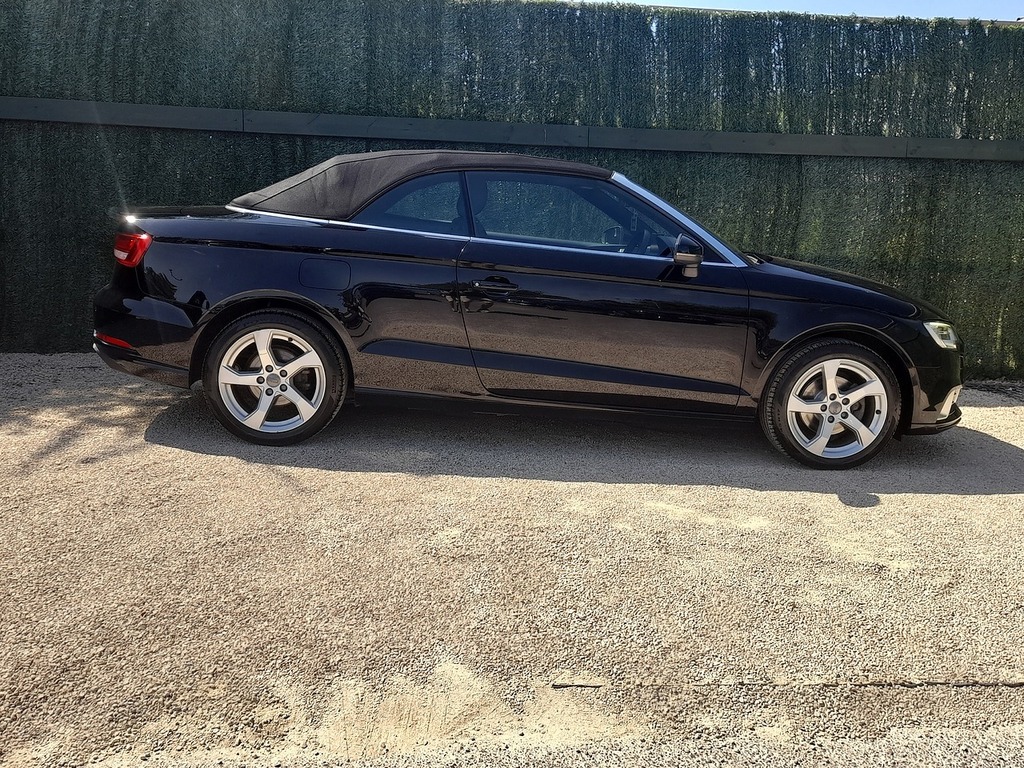 Audi A3 Cabriolet Tfsi Sport Black #6