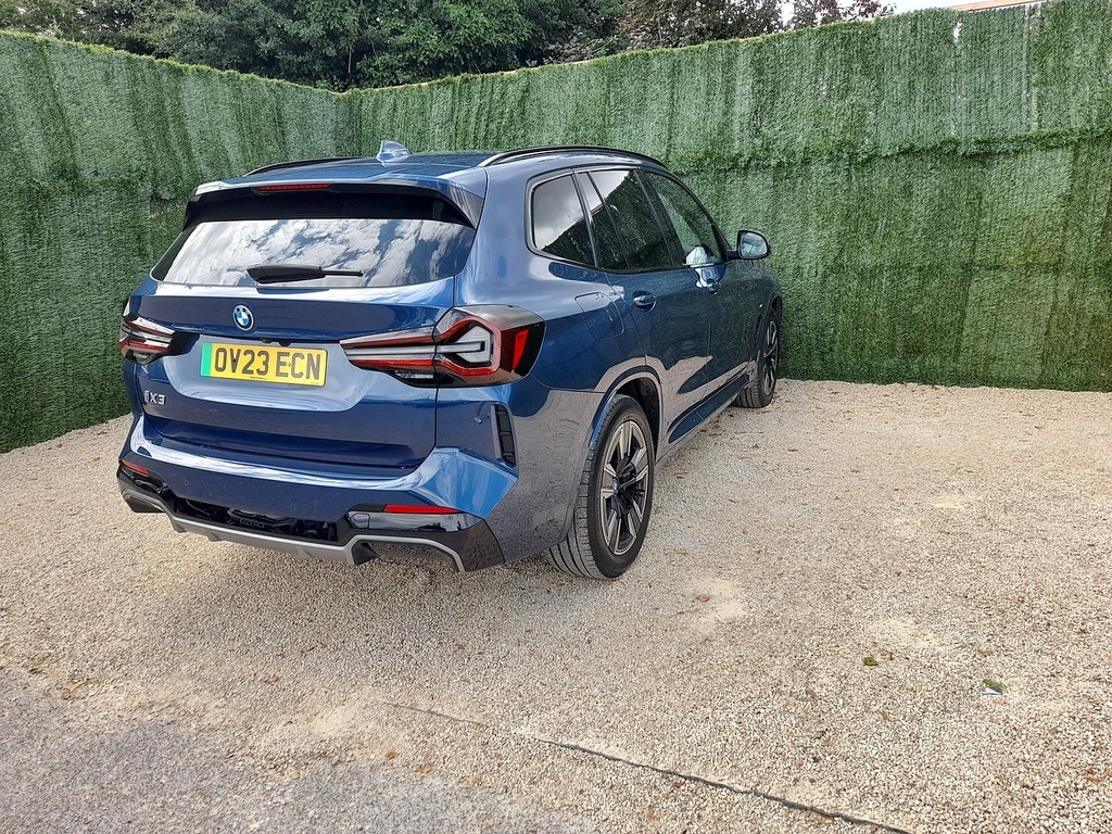 BMW iX3 M Sport Blue #5