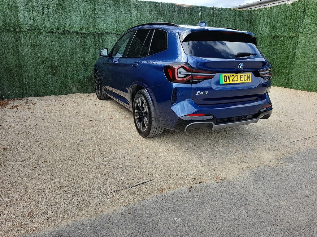 BMW iX3 M Sport Blue #6