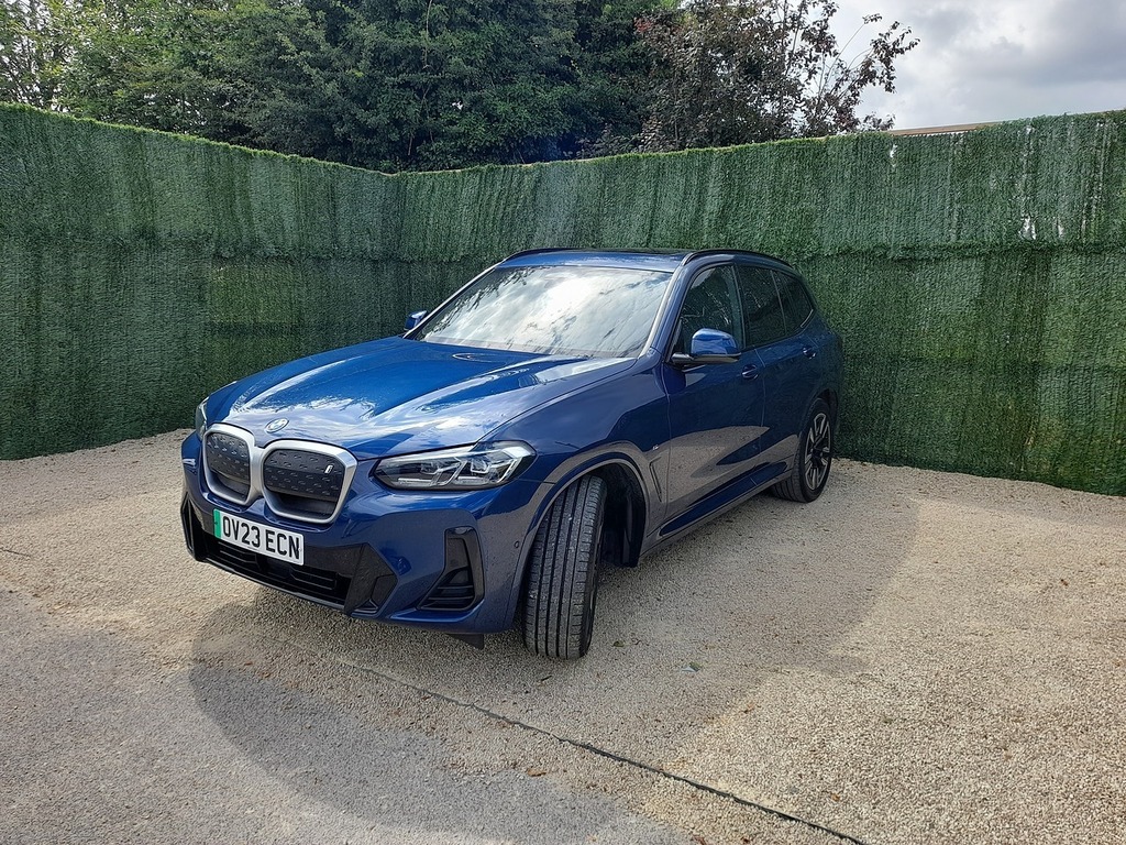 BMW iX3 M Sport Blue #4