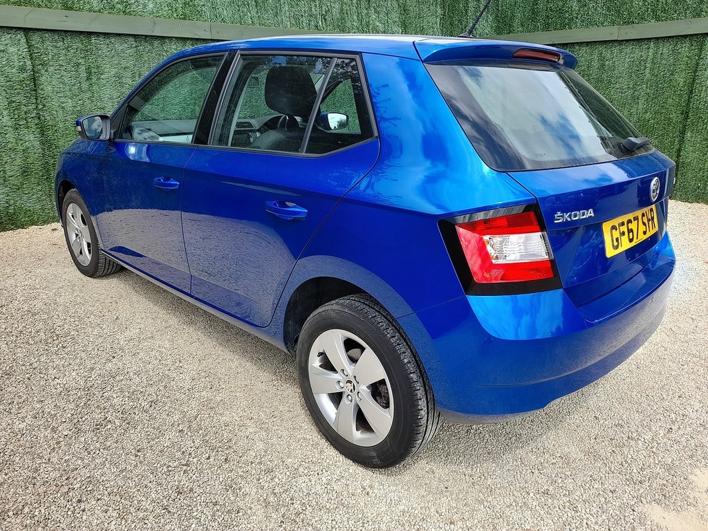 Skoda Fabia Tsi Se Blue #5