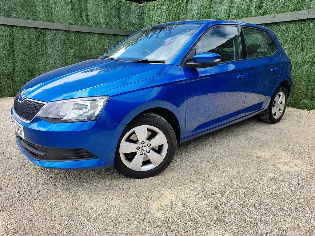 Skoda Fabia Tsi Se Blue #4