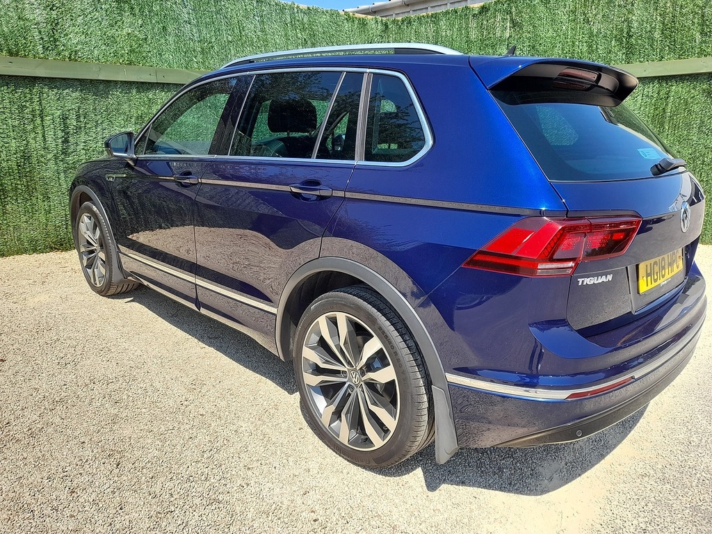Volkswagen Tiguan Tdi R-line HG18HPC Blue #5
