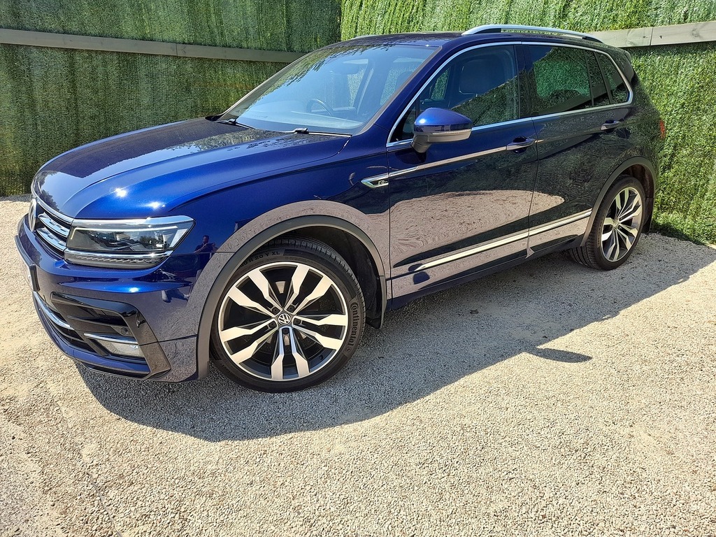 Volkswagen Tiguan Tdi R-line HG18HPC Blue #4