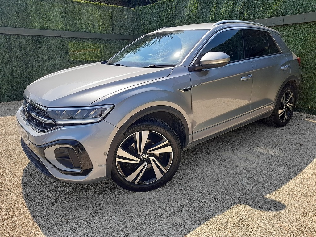 Volkswagen T-Roc Tsi R-line Silver #4