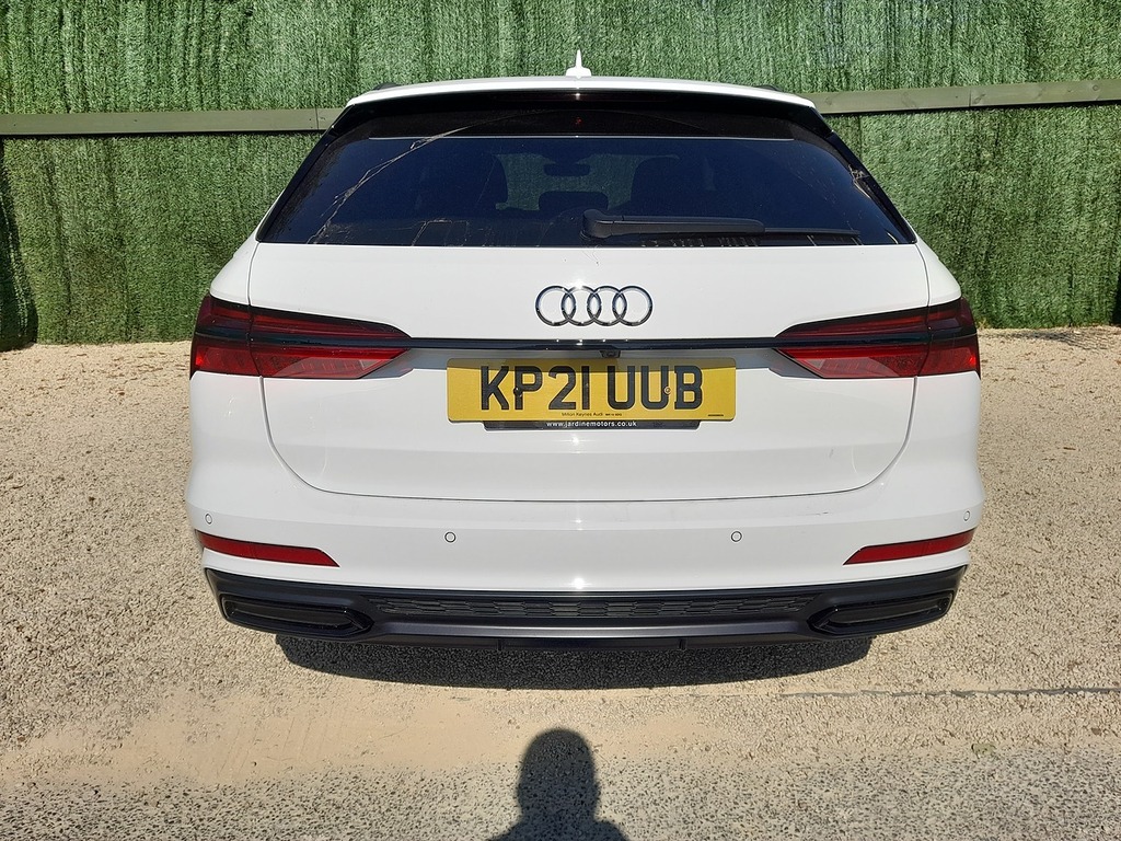 Audi A6 Avant Tdi Black Edition White #5