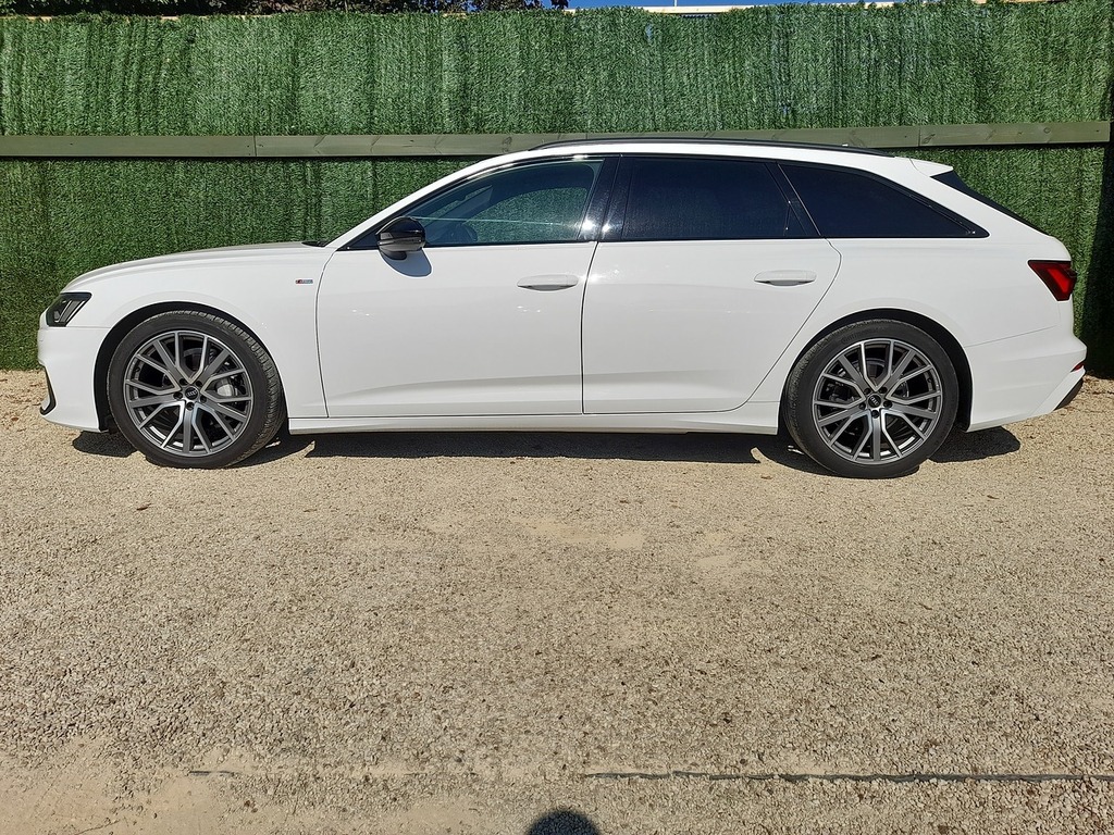 Audi A6 Avant S Line White #10