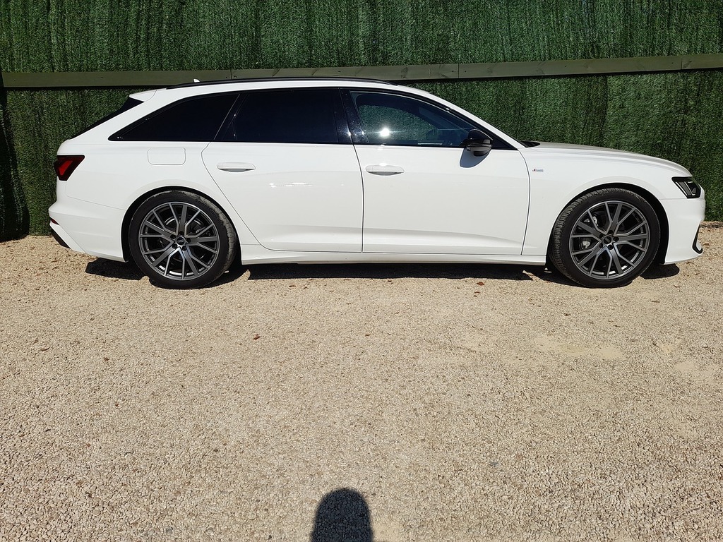 Audi A6 Avant S Line White #9