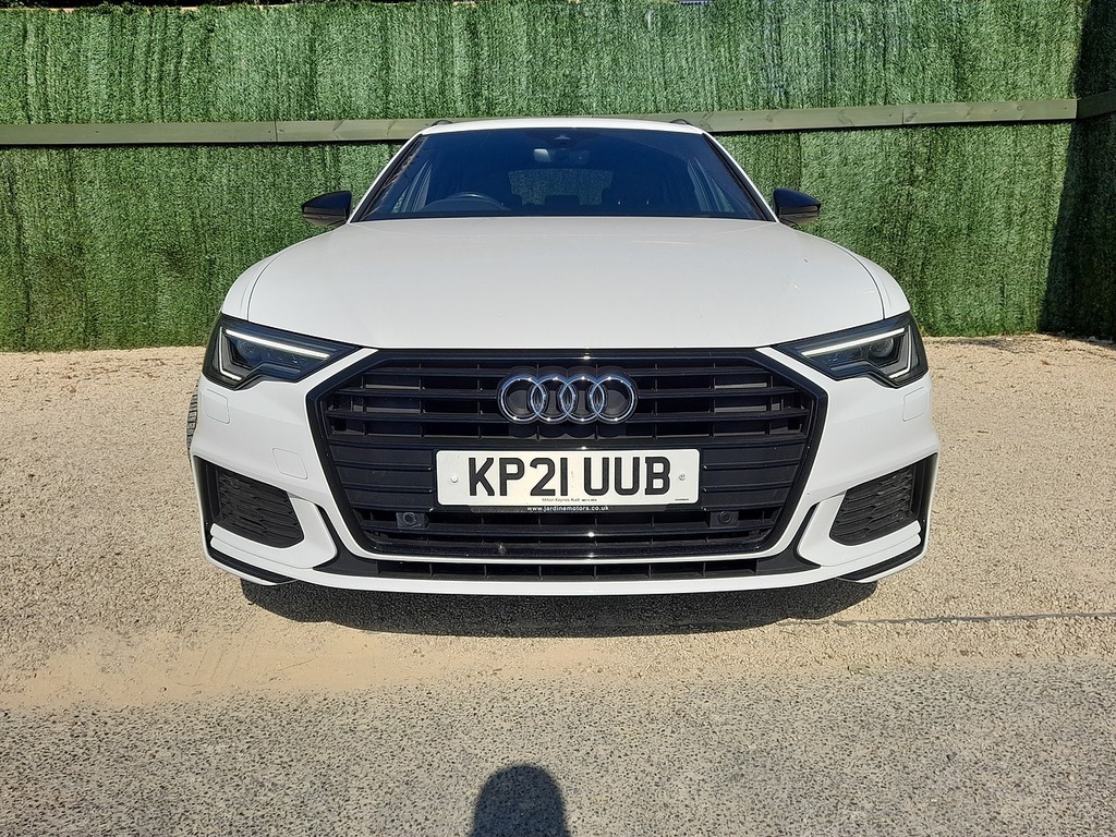 Audi A6 Avant Tdi Black Edition White #2