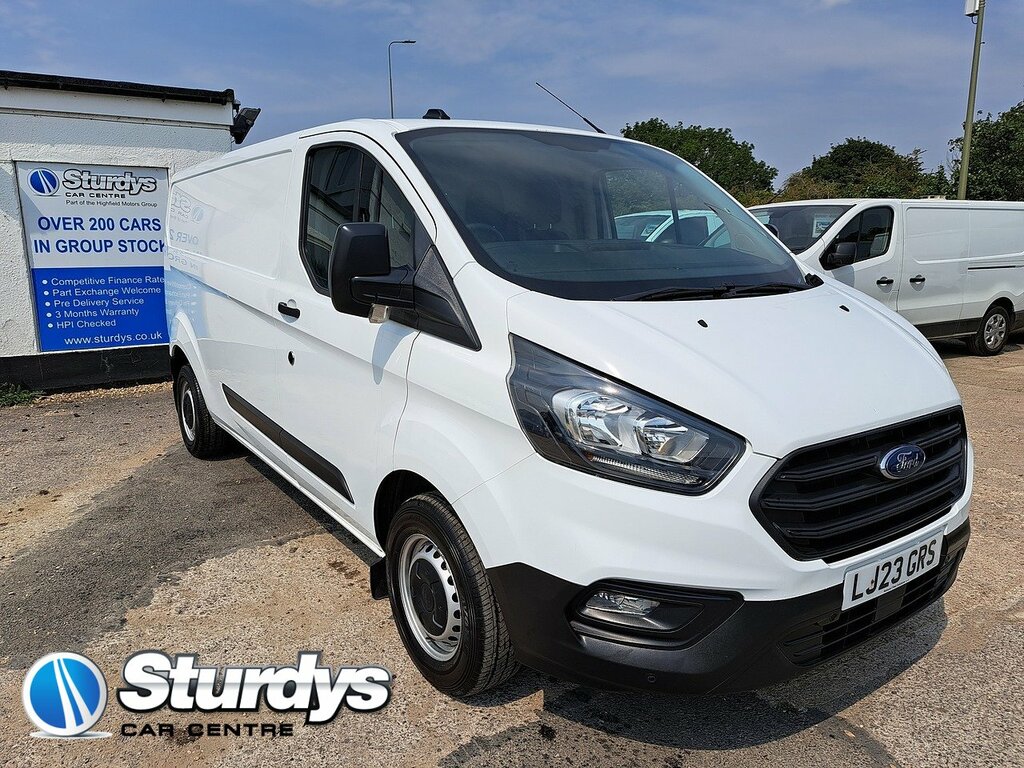 Ford Transit Custom 300 Ecoblue Leader White
