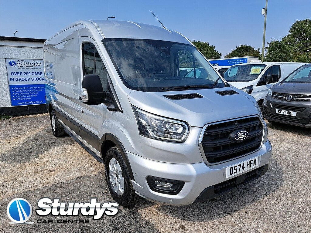 Ford Transit Custom 350 Ecoblue Limited Silver