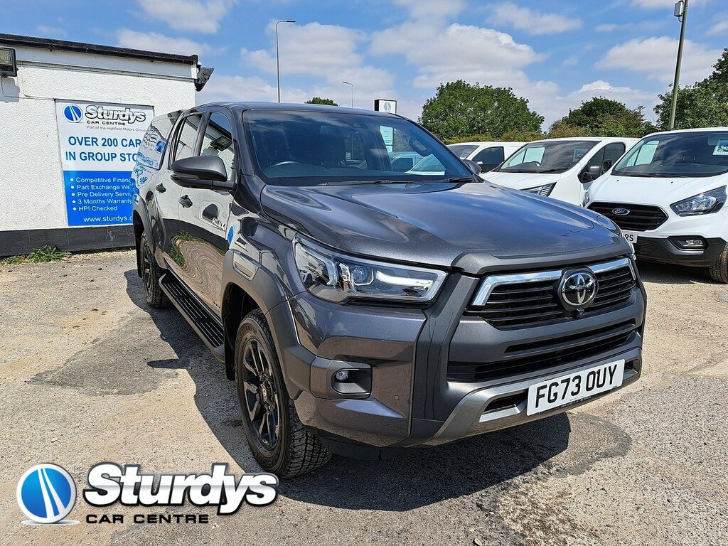 Toyota HILUX D-4d Invincible X Grey