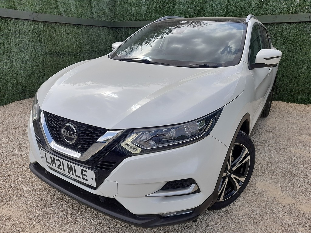 Nissan Qashqai Dig-t N-connecta LM21MLE White #4